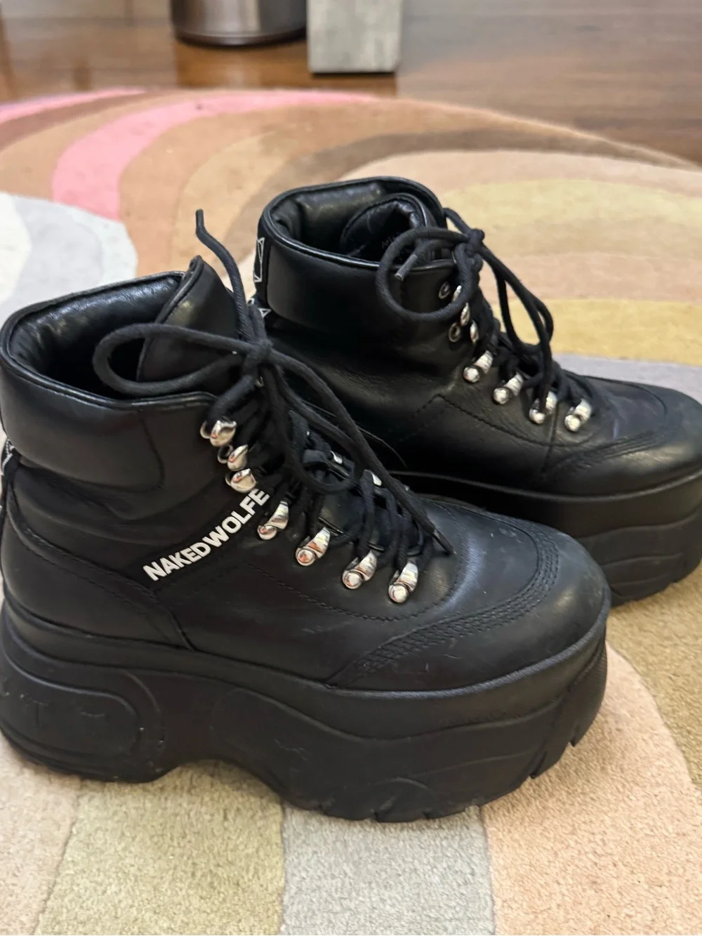 Naked Wolfe chunky platform